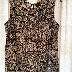 Womens sleeveless blouse